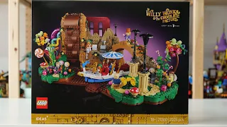 LEGO Ideas 21360 Willy Wonka & the Chocolate Factory Speed Build