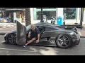 Download Lagu Swiss Billionaire arriving in unique Naked Carbon KOENIGSEGG ONE:1 at Puerto Banus Marbella!!