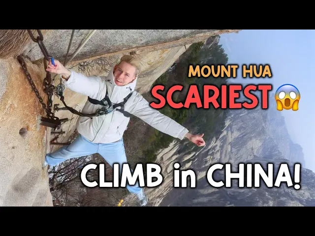 Forget the Plank Walk - This Secret Mount Hua Climb is WAY Scarier!!