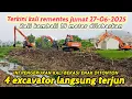 Download Lagu 4 EXCAVATOR KINI BERTUGAS DI KALI REMENTES , GINI KAN ENAK DI PANDANG KALI DI KERUK LALU DIRAPIKAN