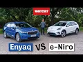 Lagu NEW Skoda Enyaq vs Kia e-Niro review – which is the ultimate real-world electric car? | What Car?