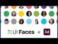 Creating UI Avatars w UI Faces In Adobe XD