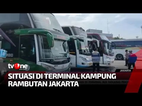 Pemudik dari Terminal Bus Tanjung Priok Terus Meningkat