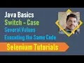 19D Java Basics for Selenium - Switch Case