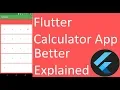 Flutter Calculator App with Explanation Tutorial