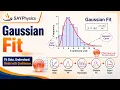 How to Fit a Histogram with a Gaussian Distribution in OriginPro