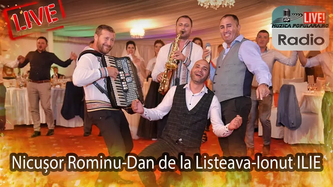 Nicușor Rominu-Dan de la Listeava Ionut ILIE - Super colaj Live 2019 muzica de petrecere