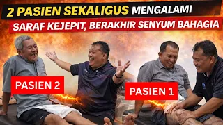 2 pasien sekaligus mengalami saraf kejepit berakhir senyum bahagia