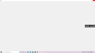 How to create Label and button using Tkinter module in Python