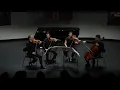 The Quatuor Ebène plays Beethoven quartet Nr. 5 A major