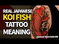 Japanese KOI FISH tattoo meaning Explained Japanese Tattoo Guide 006