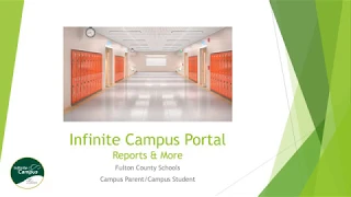 FCS Campus Parent Portal Reports options