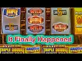 DOUBLE NUDGE DOUBLE JACKPOTS HIT Blazing 777 Triple Double Jackpot Wild Nudging Stacks