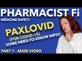 PAXLOVID for COVID-19 Part 1 - Main