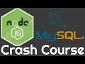 Node js MySQL Crash Course Node js MySQL CRUD App