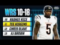 Pros Cons of Wide Receivers Ranked 10-18 Round 2-3 WR Breakdown 2026 Fantasy Football Advice