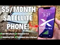 Turns ANY Phone Into a Satellite Phone Unlimited Talk Text Data Hotspot