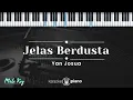 Download Lagu Jelas Berdusta - Yan Josua (KARAOKE PIANO - MALE KEY)