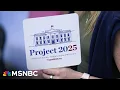 The goal is to install loyalists Molly Jong-Fast breaks down Project 2025