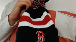 Red Sox MLB BREAKAWAY Navy Knit Beanie Hat by 47 Brand