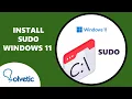 INSTALL SUDO WINDOWS Sudo command Windows