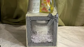 STOP DON T THROW AWAY YOUR BOXES LETS CREATE A WINDOW BOX FOR A CANDLE 