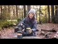 Spending 24 Hours in Silence ASMR camping