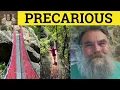 Precarious - Precariously Meaning
