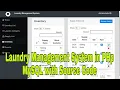 Laundry Management System in PHp MySQL with Source Code