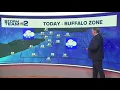 Weather Impact Alert cloudy skies throughout Friday morning