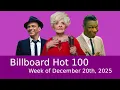 Lagu Billboard Hot 100 | Week of December 20th, 2025