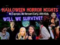 Halloween Horror Nights Orlando with Kids No Express Pass Full Strategy Honest Review