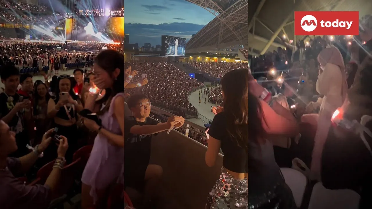 Couples take next step in ‘Love Story’ with proposals 💍 at Taylor Swift’s S’pore concerts Couples take next step in ‘Love Story’ with proposals 💍 at Taylor Swift’s S’pore concerts