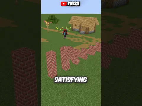 Dominos in Minecraft...