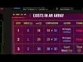 Check if Element Exists in Array Python DSA O n Linear Search