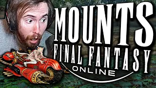 Asmongold Reacts to ALL FFXIV Mounts How to Get Them By Zepla
