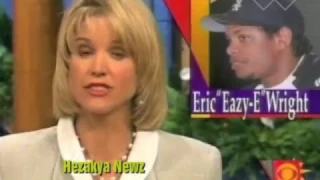 Rare Footage Eazy-E Death Report 1995 Bone Thugs Fans Reaction