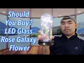Should You Buy LED Glass Rose Galaxy Flower