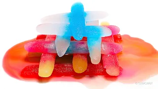 Watch a Colorful Pile of Popsicles Melt in 4K Timelapse