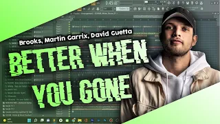 Download David Guetta and BROOKS - Better When You're Gone (Remake and FLP!!!) MP3