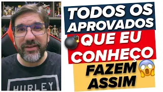 🔴▶️ O QUE TODOS OS APROVADOS QUE EU CONHEÇO FAZEM “ DO MESMO JEITO “ | PROF UBIRAJARA 🔴