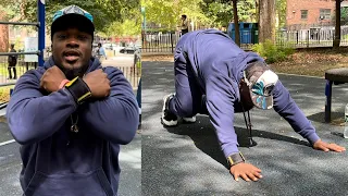 Can Hoodie Man Survive 100 Mike Tyson Push-Ups in 5 Minutes Challenge? | That's Good Money