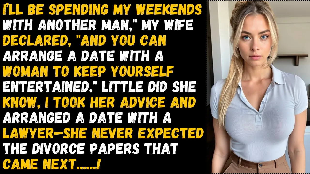Outline Video Wife Told Me to Date Someone While She Spent Weekends With Another Man—My Savage Reply Left Her Stun