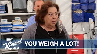 Jimmy Kimmel Cousin Sal Prank Aunt Chippy with a Fake Medical Exam