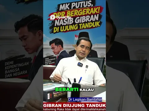 Gibran Terbukti Ijazah Palsu_ Batal Demi Hukum