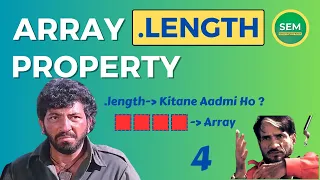 Array length Property in JavaScript Hindi Javascript Full Course