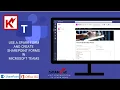 Use a SPARK form in Microsoft Teams