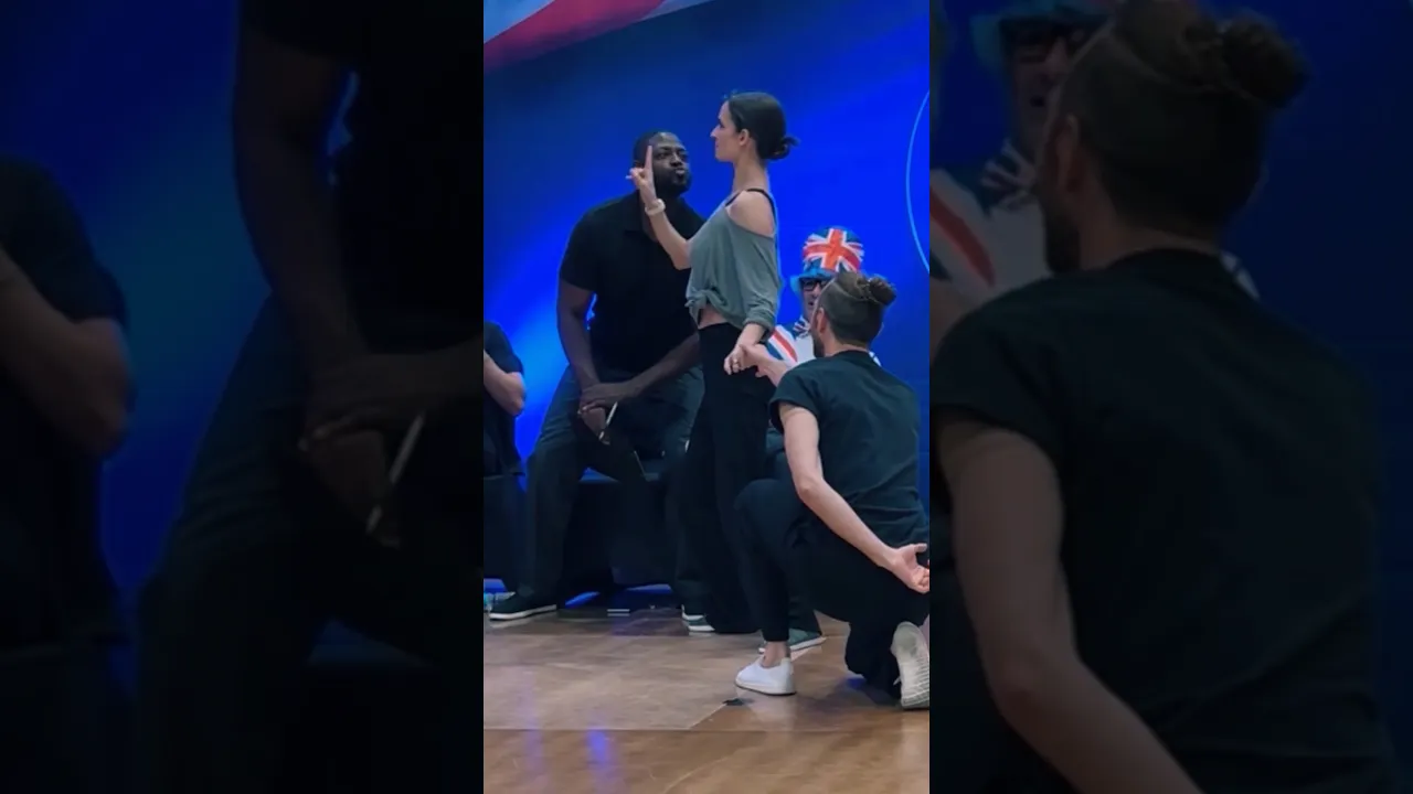 The "Champion-Level Kiss" 💋😘🤣 #improv #westcoastswing