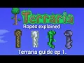 Terraria guide ep 1 terraria ropes explained