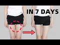 Eng Thigh Gap in 7 DAYs 10 Min Inner Thigh Leg Workout Knee Friendly No Equipment